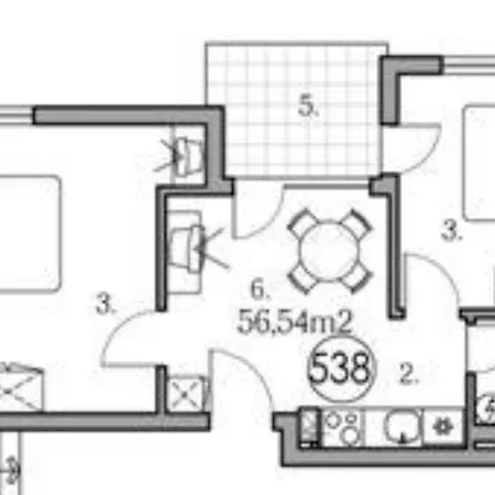 Apartment Апартаменты Солнечный Берег.